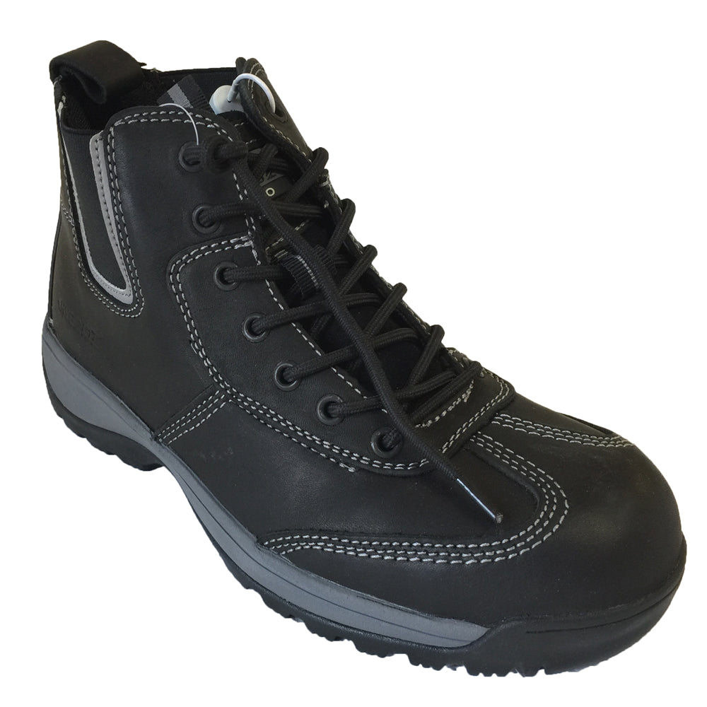 Buckler BHYB1 Hybridz Safety Lace/Dealer Work Boot - Honey / Black - Premium SAFETY BOOTS from Buckler - Just £44.99! Shop now at workboots-online.co.uk