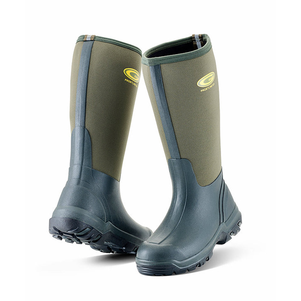 Grubs Frostline Neoprene Insulated Waterproof Wellington Boots - Premium WELLINGTON BOOTS from Grubs - Just £71.99! Shop now at workboots-online.co.uk