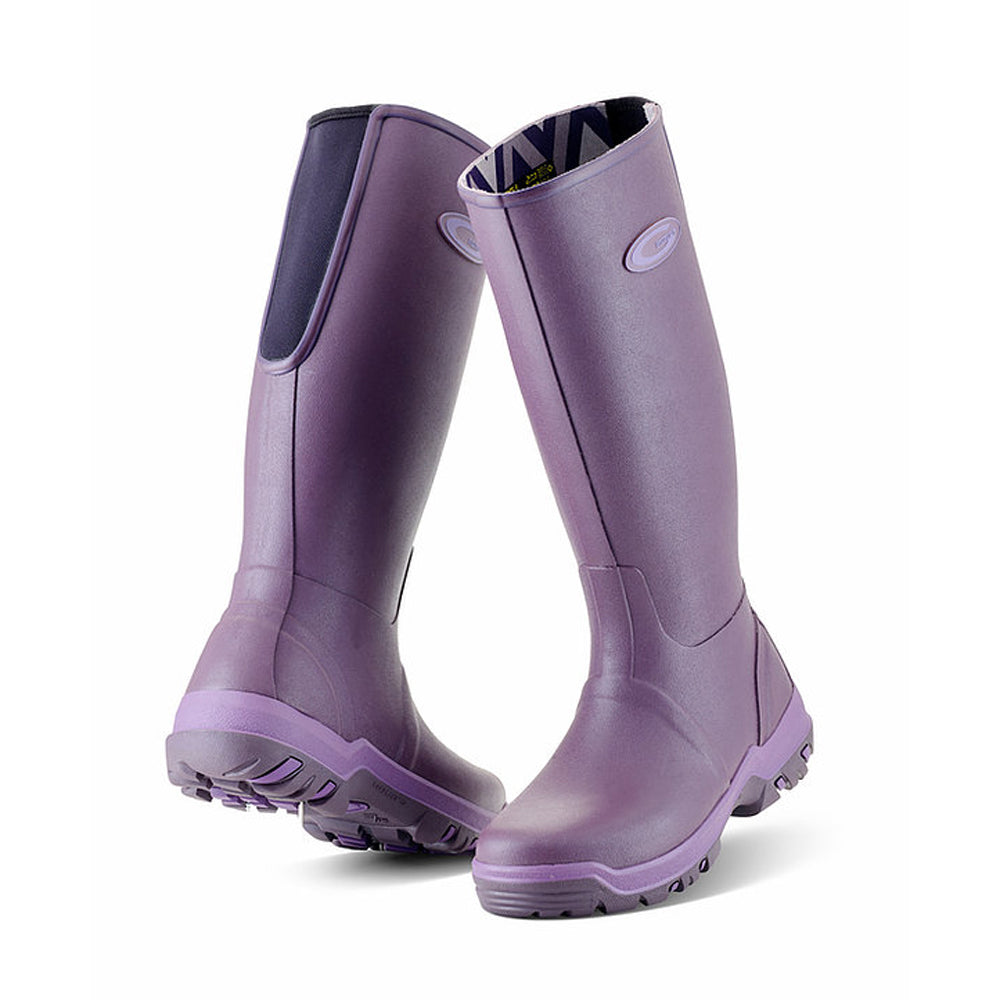 Grubs Rainline Lightweight Rubber Stretch Wellington Boot Welly Various Colours - Premium WELLINGTON BOOTS from Grubs - Just £61.20! Shop now at workboots-online.co.uk