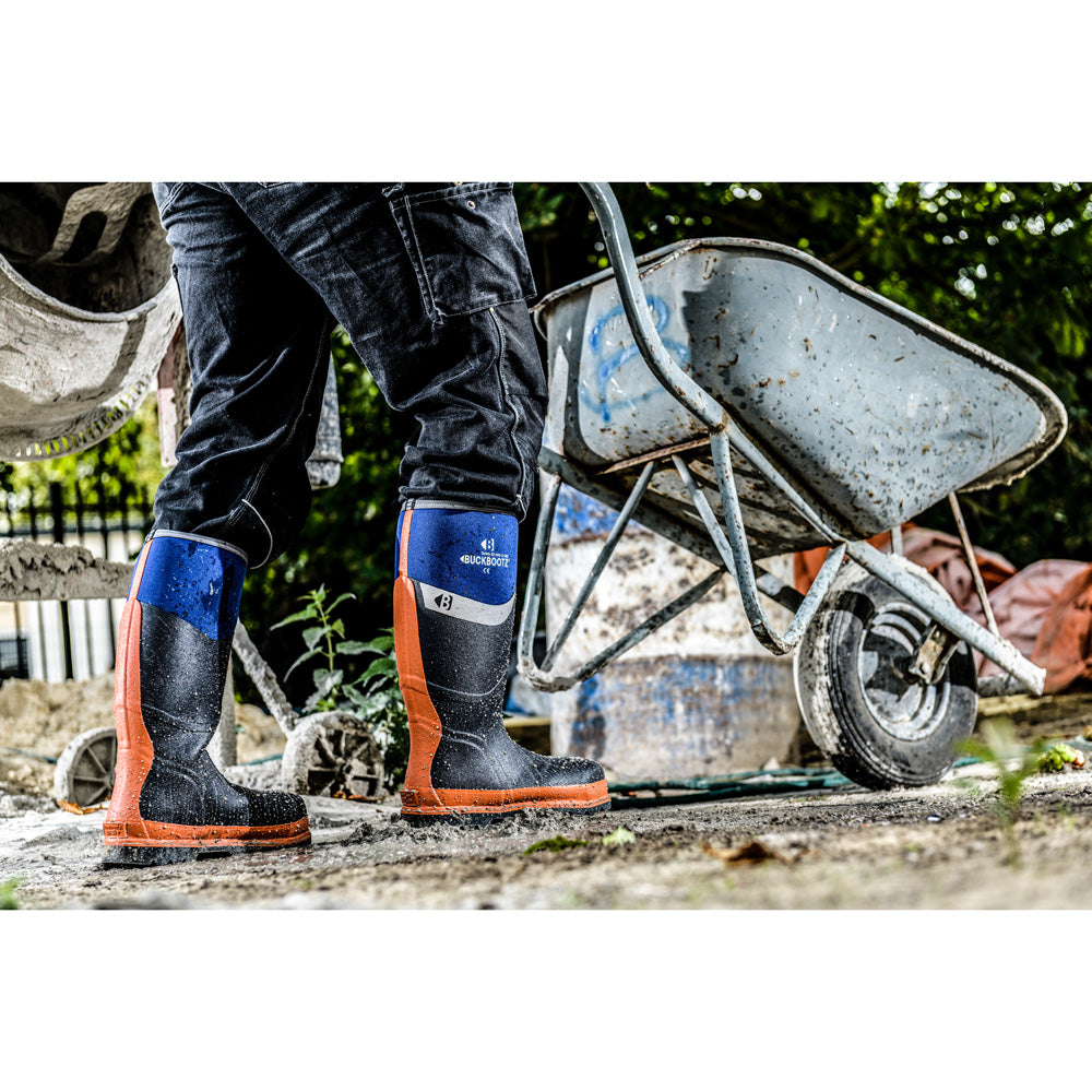Buckler BBZ6000 S5 Neoprene / Rubber Insulated Safety Wellington Boot - Premium WELLINGTON BOOTS from Buckler - Just £96.91! Shop now at workboots-online.co.uk