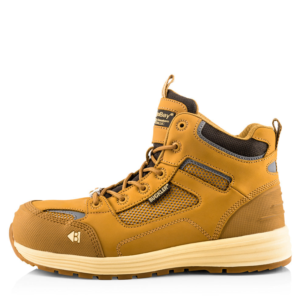 Buckler BAZ Buckbootz Tradez S1 P HRO SRC Lightweight Safety Lace Boot - Premium SAFETY HIKER BOOTS from Buckler - Just £62.59! Shop now at workboots-online.co.uk