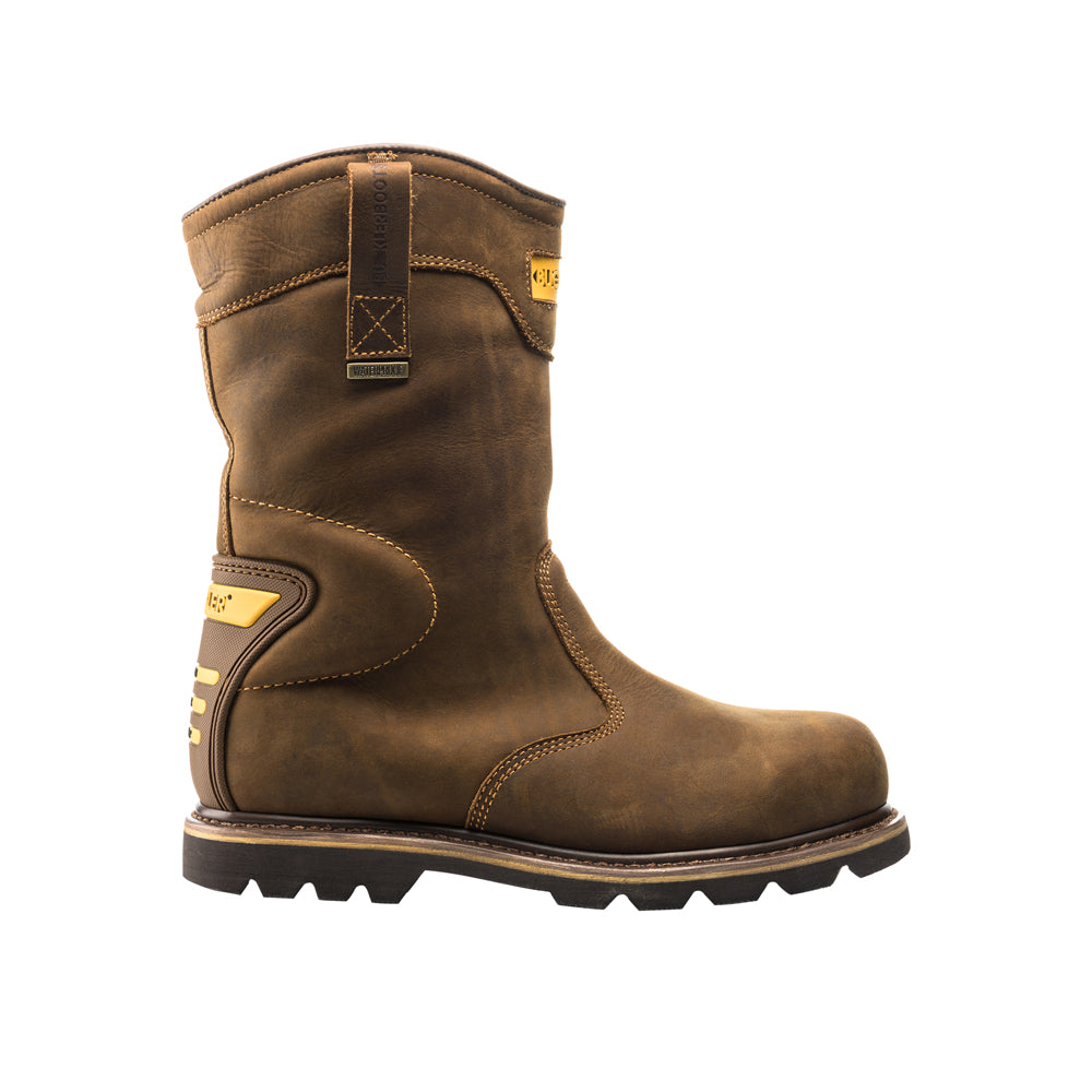 Buckler B701SMWP Crazy Horse Leather Goodyear Welted Waterproof Safety Rigger Boot - Premium RIGGER BOOTS from Buckler - Just £108.25! Shop now at workboots-online.co.uk