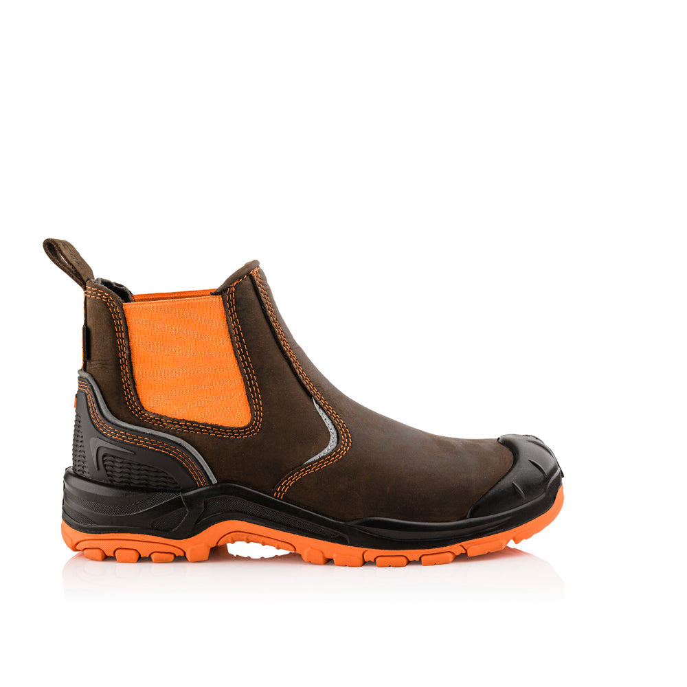 Buckler BVIZ3 High Visibility Waterproof Safety Dealer Work Boot - Premium SAFETY BOOTS from Buckler - Just £59.36! Shop now at workboots-online.co.uk