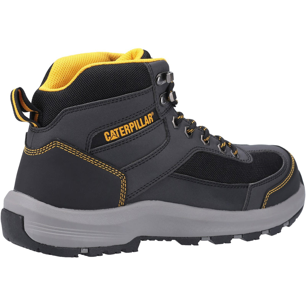 Caterpillar Cat Elmore Mid Safety Hiker Work Boot - Premium SAFETY HIKER BOOTS from Caterpillar - Just £81.45! Shop now at workboots-online.co.uk