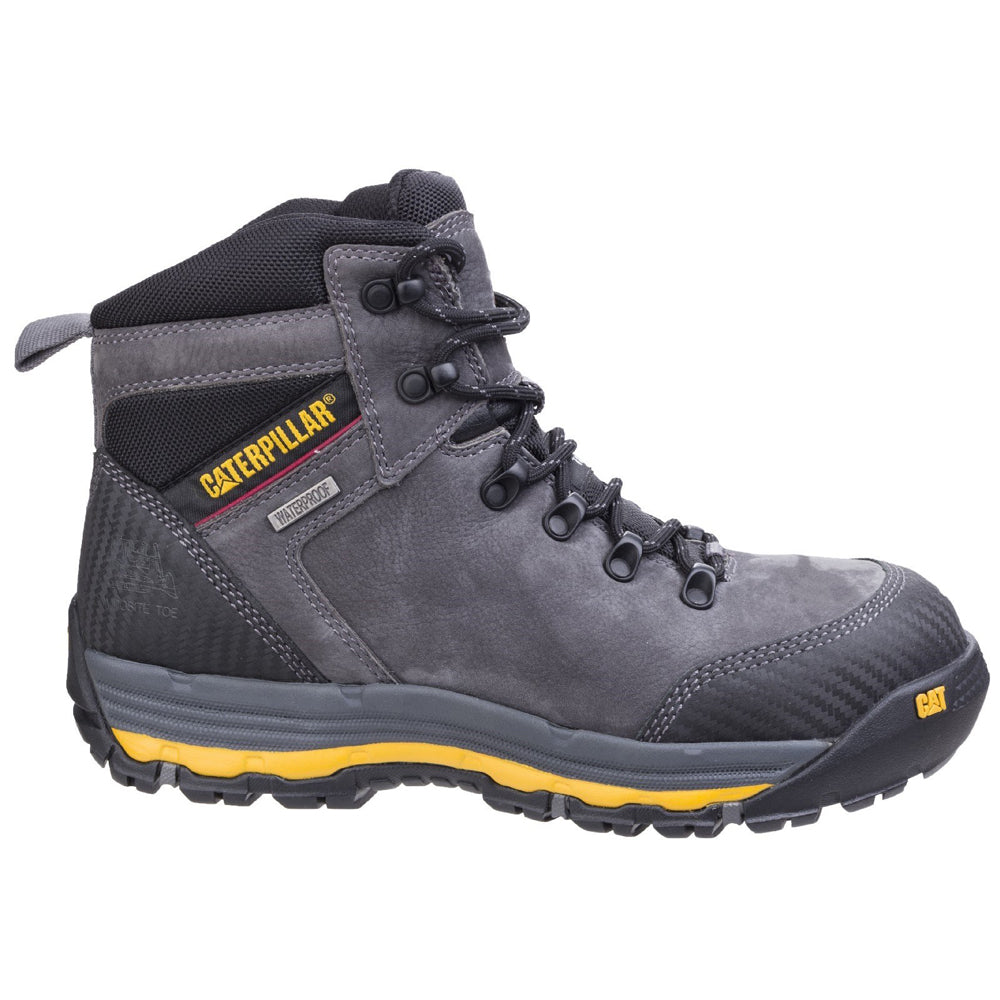 Caterpillar CAT Munising 6" Waterproof Composite Toe S3 HRO SRA Work Boot - Premium SAFETY BOOTS from Caterpillar - Just £119.99! Shop now at workboots-online.co.uk