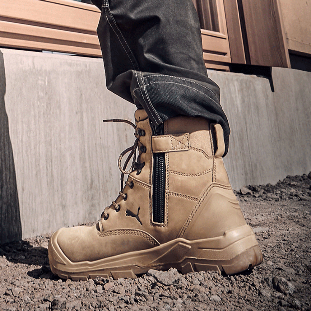 Puma Conquest High S3 WR HRO SRC Safety Work Boots Various Colours - Premium SAFETY BOOTS from Puma - Just £78.22! Shop now at workboots-online.co.uk