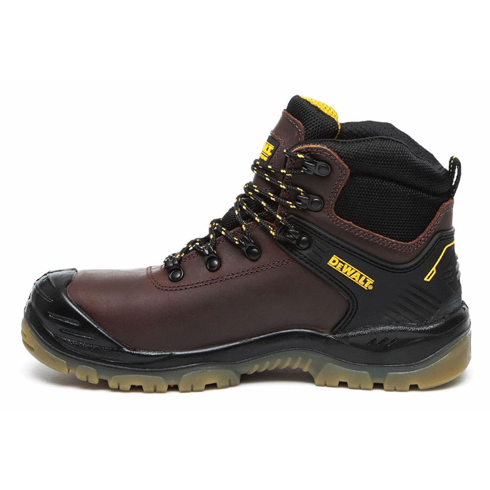 Dewalt Newark Waterproof Breathable Leather S3 Safety Work Boot - Premium SAFETY BOOTS from Dewalt - Just £72.24! Shop now at workboots-online.co.uk