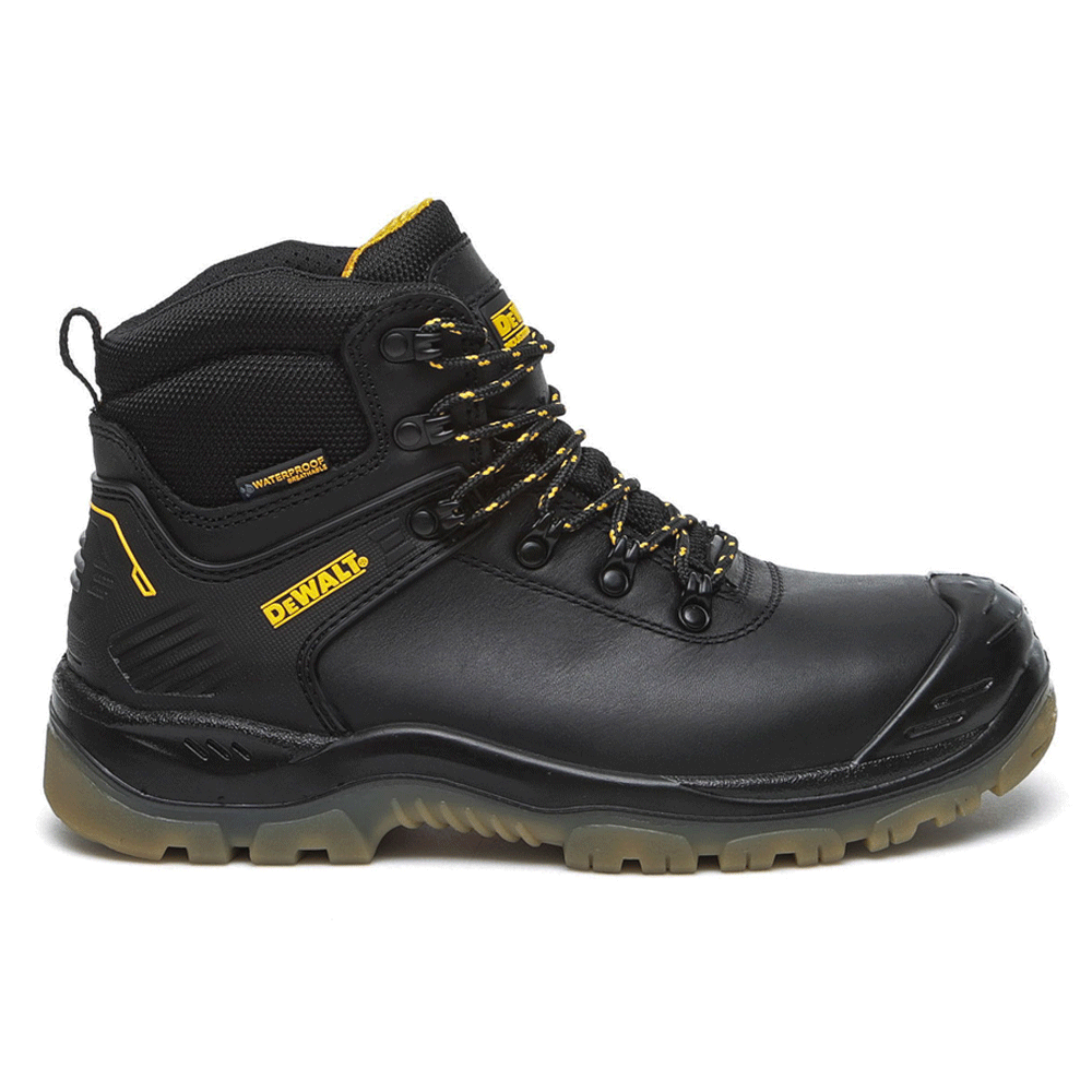 Dewalt Newark Waterproof Breathable Leather S3 Safety Work Boot - Premium SAFETY BOOTS from Dewalt - Just £72.24! Shop now at workboots-online.co.uk