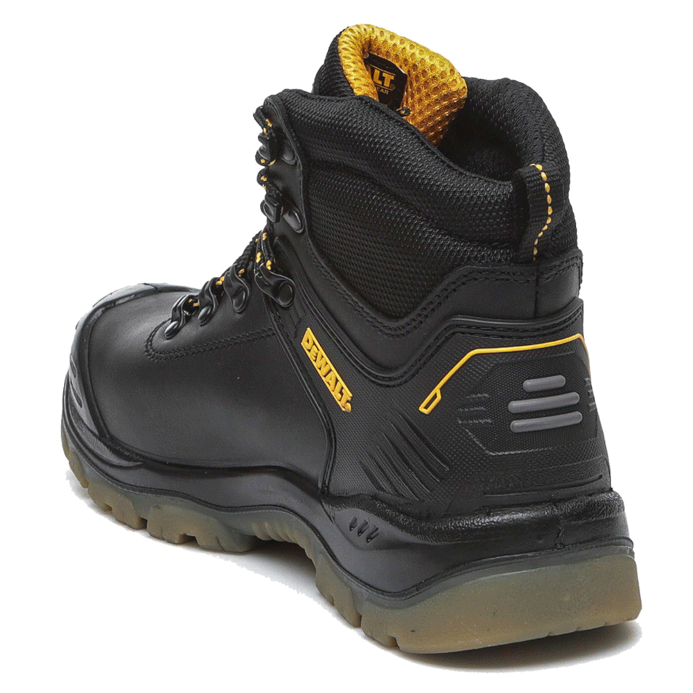 Dewalt Newark Waterproof Breathable Leather S3 Safety Work Boot - Premium SAFETY BOOTS from Dewalt - Just £72.24! Shop now at workboots-online.co.uk