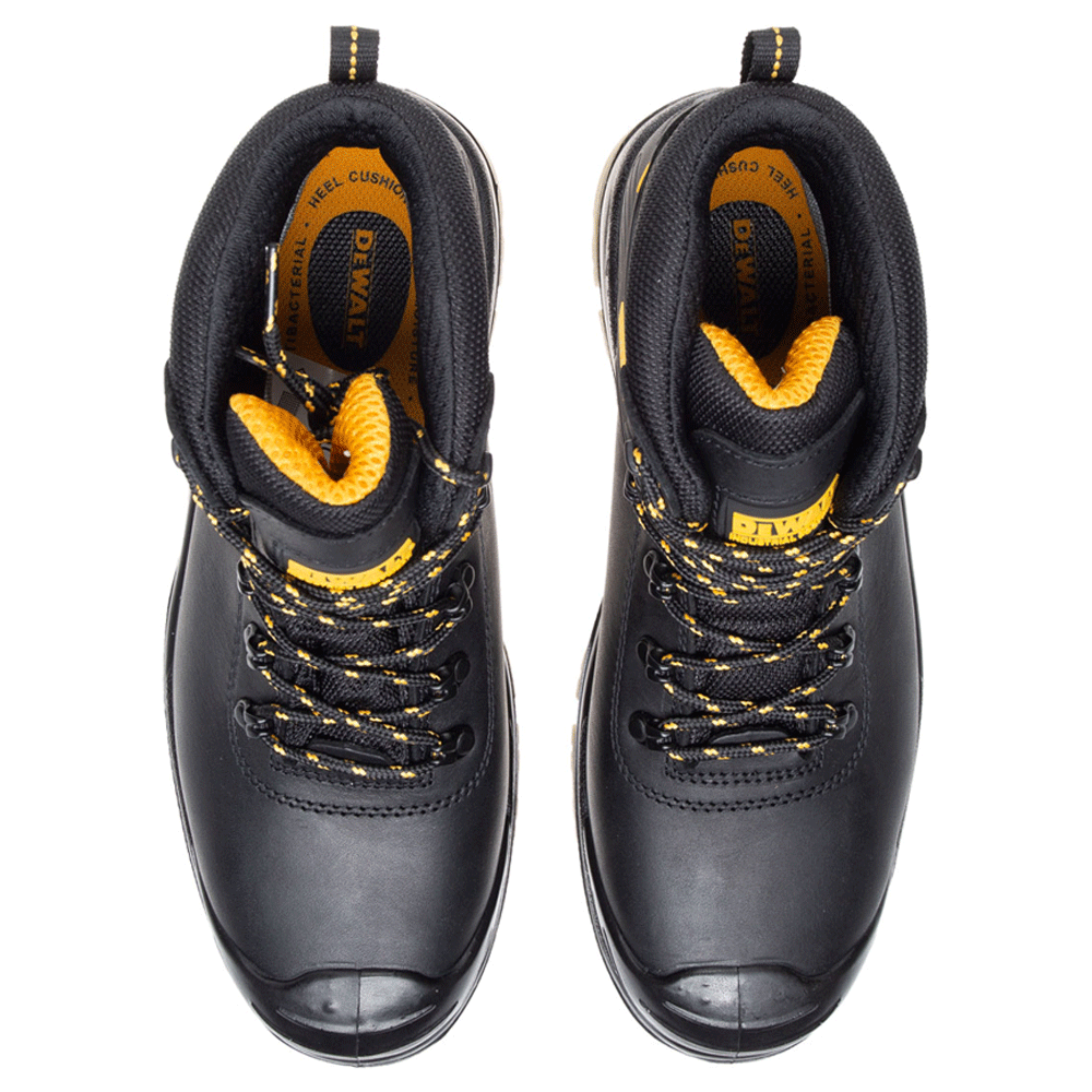 Dewalt Newark Waterproof Breathable Leather S3 Safety Work Boot - Premium SAFETY BOOTS from Dewalt - Just £72.24! Shop now at workboots-online.co.uk