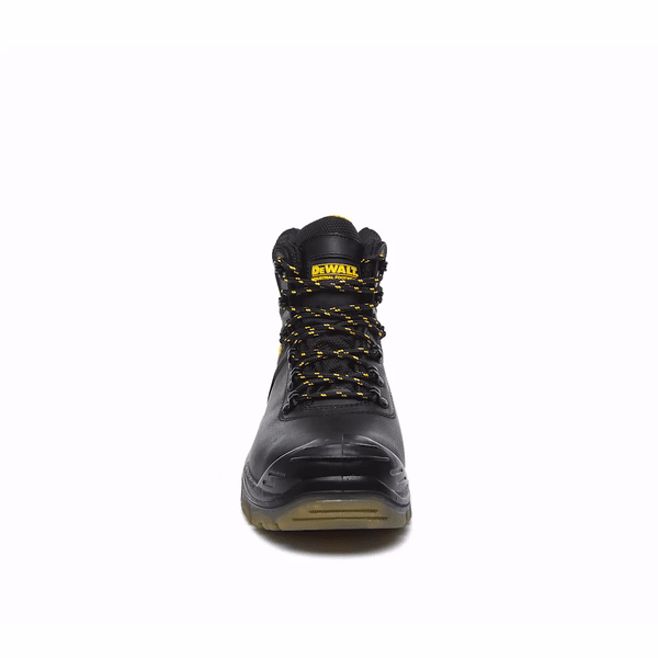 Dewalt Newark Waterproof Breathable Leather S3 Safety Work Boot - Premium SAFETY BOOTS from Dewalt - Just £72.24! Shop now at workboots-online.co.uk