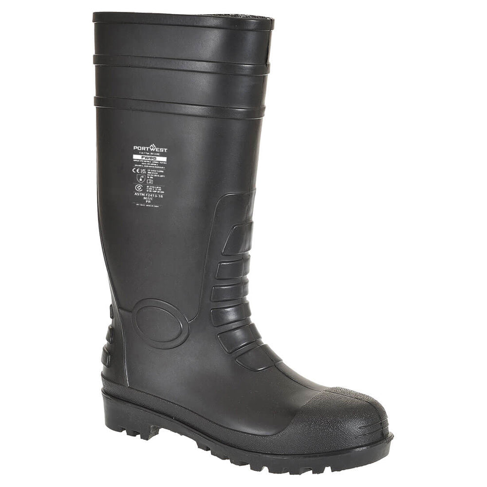 Portwest FW95 Total Safety Wellington S5 - Premium WELLINGTON BOOTS from Portwest - Just £14.21! Shop now at workboots-online.co.uk