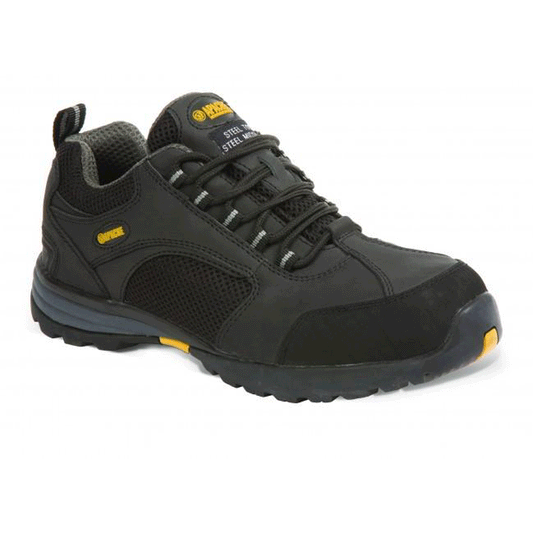 Apache AP318SM Mesh Black Safety Work Boot Trainer Steel Toe Cap - Premium SAFETY TRAINERS from Apache - Just £46.53! Shop now at workboots-online.co.uk