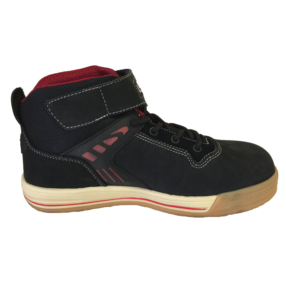 Buckler Duke Safety Boot S3 SRC Black Crazy Horse Leather Rubber Outsole Safety Boot SZ 6-13 - Premium SAFETY BOOTS from Buckler - Just £44.99! Shop now at workboots-online.co.uk