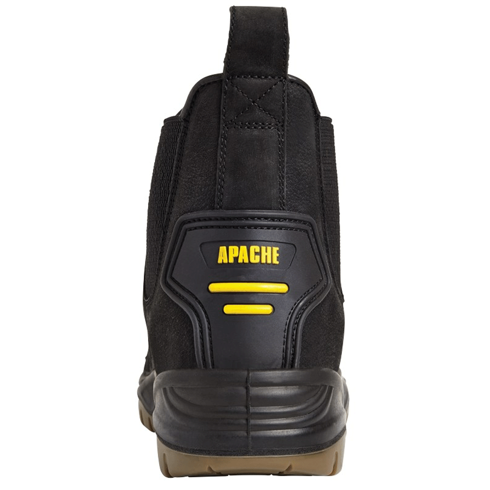 Apache AP714SM Black Safety Dealer Boot S3 - Premium SAFETY BOOTS from Apache - Just £35.62! Shop now at workboots-online.co.uk