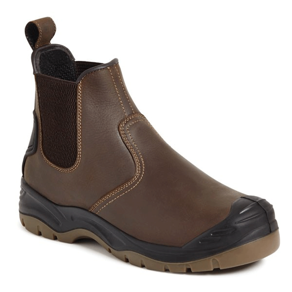 Apache AP715SM Brown Safety Dealer Boot S3 - Premium SAFETY BOOTS from Apache - Just £33.49! Shop now at workboots-online.co.uk