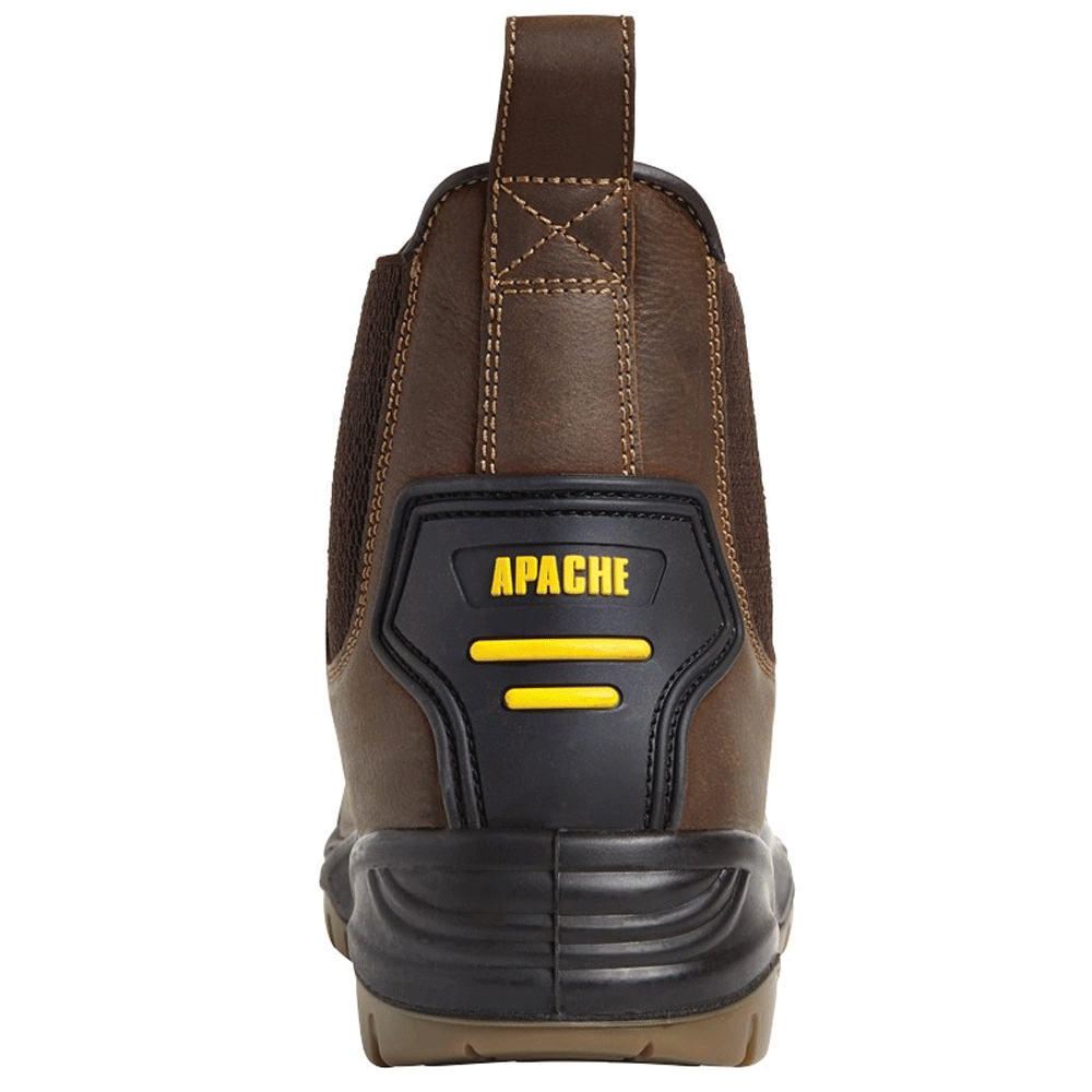 Apache AP715SM Brown Safety Dealer Boot S3 - Premium SAFETY BOOTS from Apache - Just £33.49! Shop now at workboots-online.co.uk