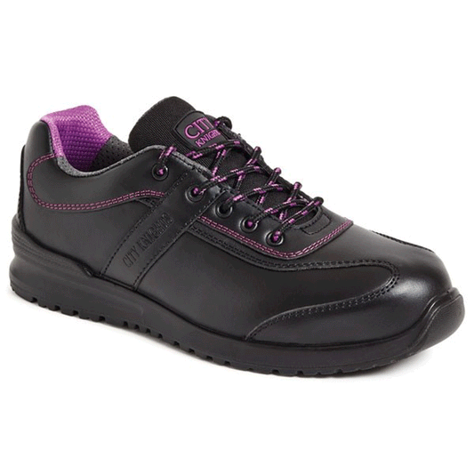 City Knights SS620CM Ladies Tie Safety Shoe S1,P SRC - Premium WOMENS FOOTWEAR from City Knights - Just £38.64! Shop now at workboots-online.co.uk