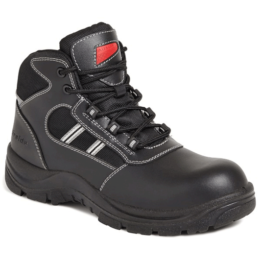 Airside SS704CM Non Metallic Leather Safety Hiker Boot - Premium SAFETY BOOTS from Apache - Just £31.15! Shop now at workboots-online.co.uk