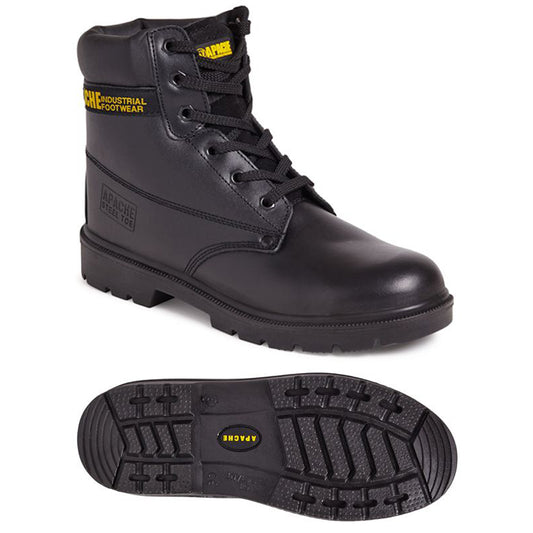 Apache AP300 Leather Workwear Work Shoe Boot Steel Toe Cap - Premium SAFETY BOOTS from Apache - Just £28.78! Shop now at workboots-online.co.uk