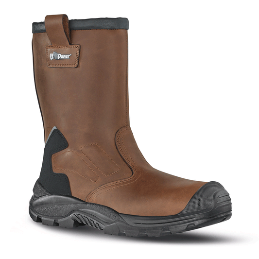 U-Power Alaska UK S3 CI SRC Composite Toe Cap Safety Rigger Boots - Premium RIGGER BOOTS from UPOWER - Just £55.99! Shop now at workboots-online.co.uk