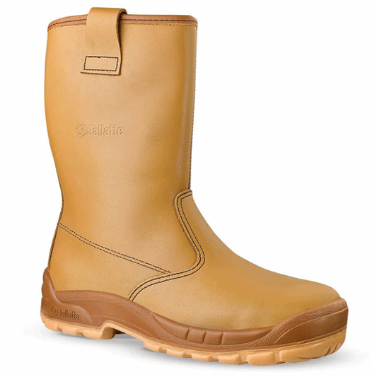 Jallatte Jalaska SAS S3 SRC Water-Repellent Steel Toe Work Rigger Boots - Premium RIGGER BOOTS from Jallatte - Just £74.14! Shop now at workboots-online.co.uk