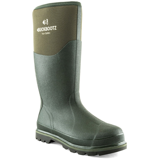 Buckler Buckbootz BBZ5020 green non-safety waterproof wellington boot size 5-13 - Premium WELLINGTON BOOTS from Buckler - Just £98.23! Shop now at workboots-online.co.uk