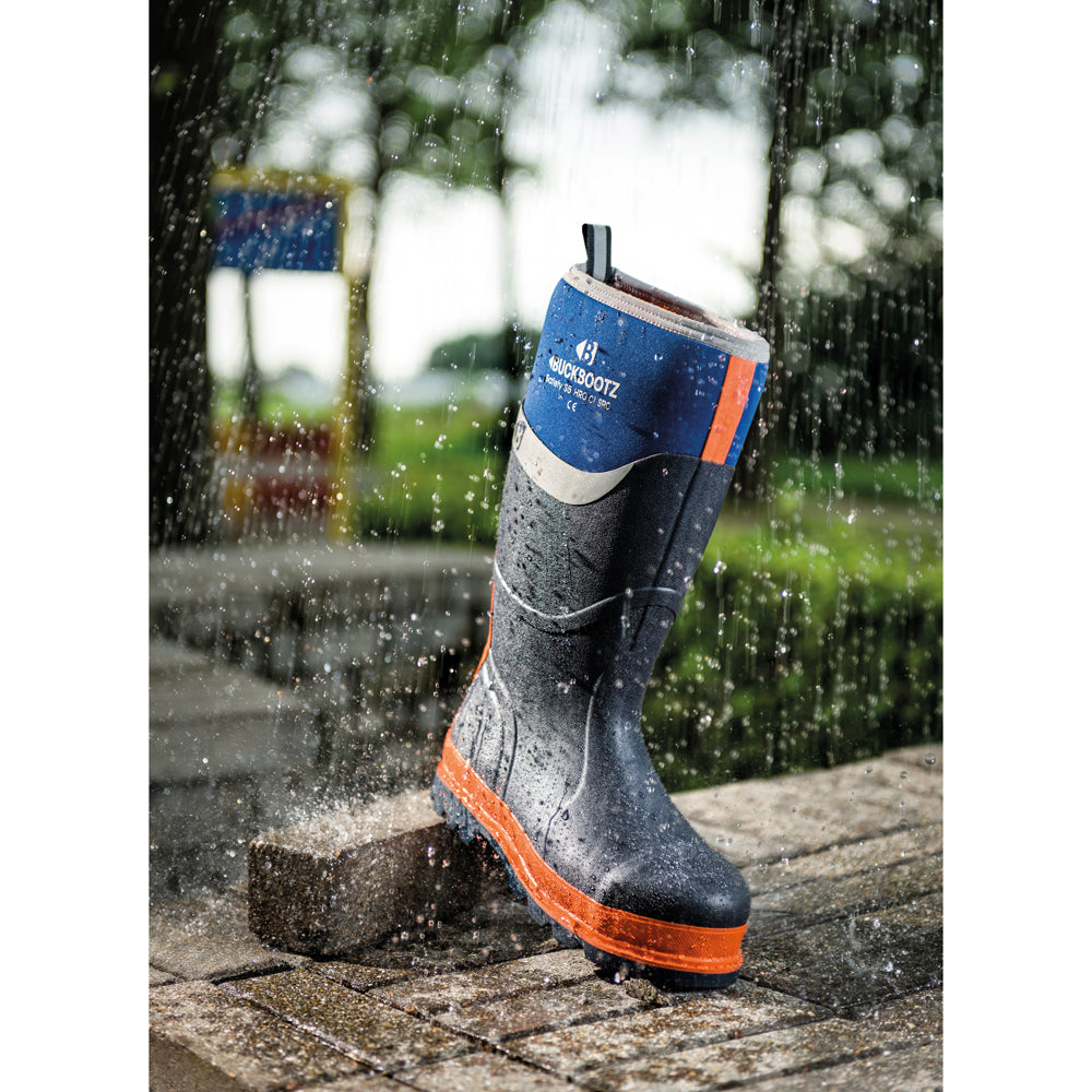 Buckler BBZ6000 S5 Neoprene / Rubber Insulated Safety Wellington Boot - Premium WELLINGTON BOOTS from Buckler - Just £96.91! Shop now at workboots-online.co.uk