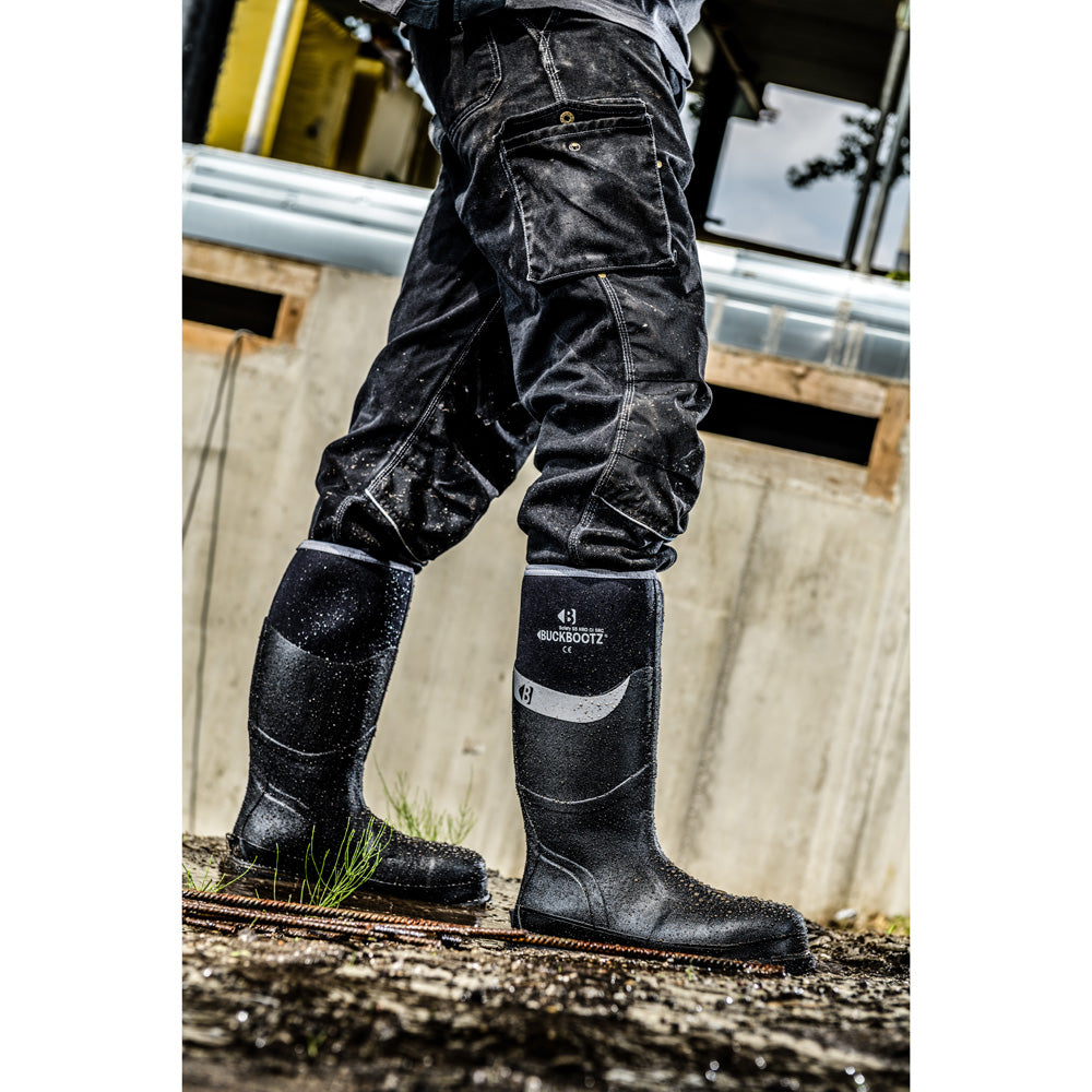 Buckler BBZ6000 S5 Neoprene / Rubber Insulated Safety Wellington Boot - Premium WELLINGTON BOOTS from Buckler - Just £96.91! Shop now at workboots-online.co.uk