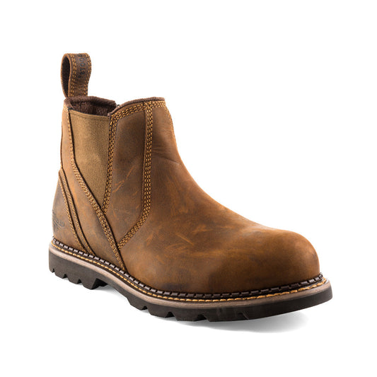 Buckler B1555 SB P HRO SRC Light Brown Safety Dealer Boot - Premium SAFETY BOOTS from Buckler - Just £84.97! Shop now at workboots-online.co.uk