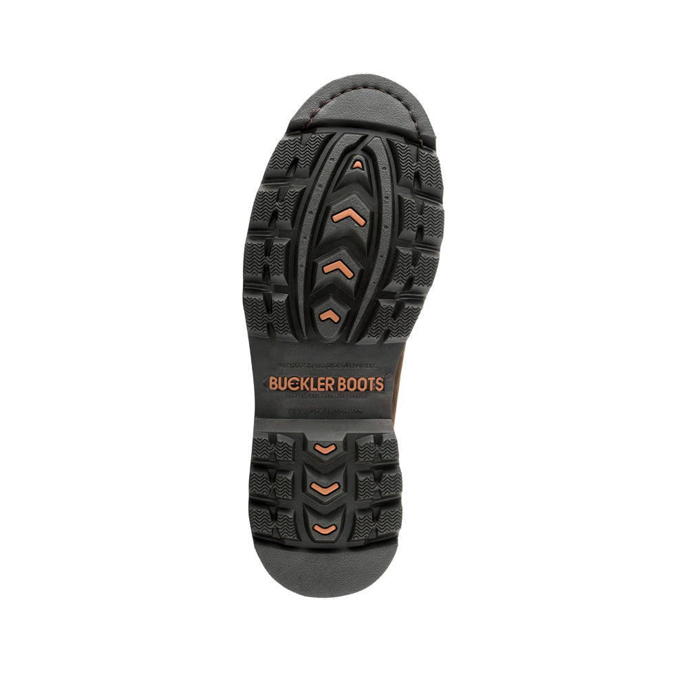 Buckler B1400 Chocolate Oil Leather Goodyear Welted Non-Safety Dealer Boot - Premium NON-SAFETY from Buckler - Just £91.72! Shop now at workboots-online.co.uk