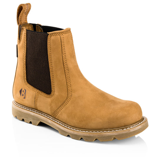 Buckler B2700 Honey Goodyear Welted Non-Safety Dealer Work Boot - Premium NON-SAFETY from Buckler - Just £88.39! Shop now at workboots-online.co.uk