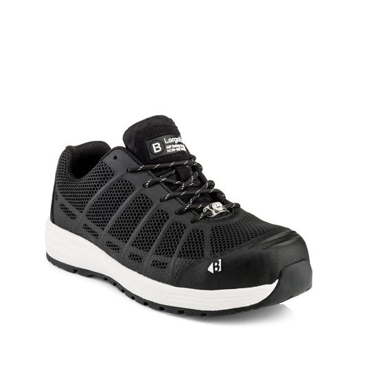 Buckler KEZ S1 P HRO SRC Black Safety Lace Trainer Anti-Static - Premium SAFETY TRAINERS from Buckler - Just £67.78! Shop now at workboots-online.co.uk