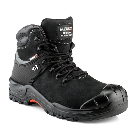 Buckler NKZ102BR S3 HRO SRC WRU Brown Safety Lace Boot - Premium SAFETY HIKER BOOTS from Buckler - Just £59.45! Shop now at workboots-online.co.uk