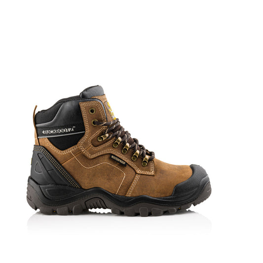 Buckler BSH009 S3 HRO SRC WRU Hiker Style Waterproof Safety Lace Boot - Premium SAFETY HIKER BOOTS from Buckler - Just £82.35! Shop now at workboots-online.co.uk
