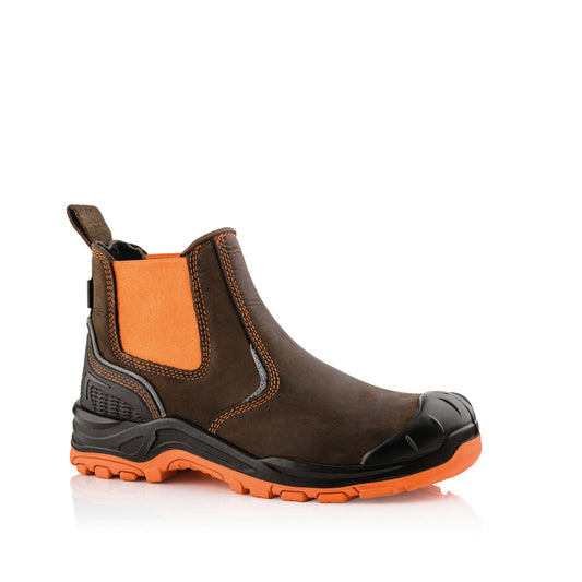 Buckler BVIZ3 High Visibility Waterproof Safety Dealer Work Boot - Premium SAFETY BOOTS from Buckler - Just £59.36! Shop now at workboots-online.co.uk