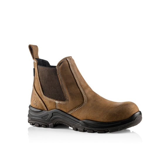 Buckler Nubuckz DEALERZ S3 Brown Lightweight Waterproof Safety Dealer Boot - Premium SAFETY BOOTS from Buckler - Just £69.75! Shop now at workboots-online.co.uk