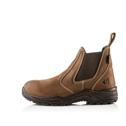 Buckler Nubuckz DEALERZ Non-Safety Brown Lightweight Waterproof Dealer Boot - Premium NON-SAFETY from Buckler - Just £75.85! Shop now at workboots-online.co.uk