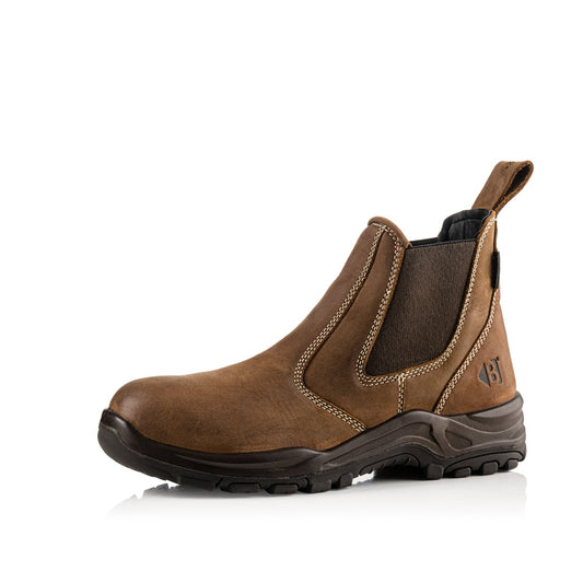 Buckler Nubuckz DEALERZ Non-Safety Brown Lightweight Waterproof Dealer Boot - Premium NON-SAFETY from Buckler - Just £75.85! Shop now at workboots-online.co.uk