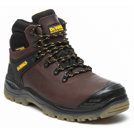 Dewalt Newark Waterproof Breathable Leather S3 Safety Work Boot - Premium SAFETY BOOTS from Dewalt - Just £72.24! Shop now at workboots-online.co.uk