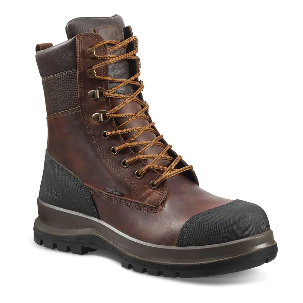Carhartt F702905 Detroit Rugged Flex Waterproof S3 8 Inch Safety Work Boot - Premium SAFETY BOOTS from Carhartt - Just £131.69! Shop now at workboots-online.co.uk