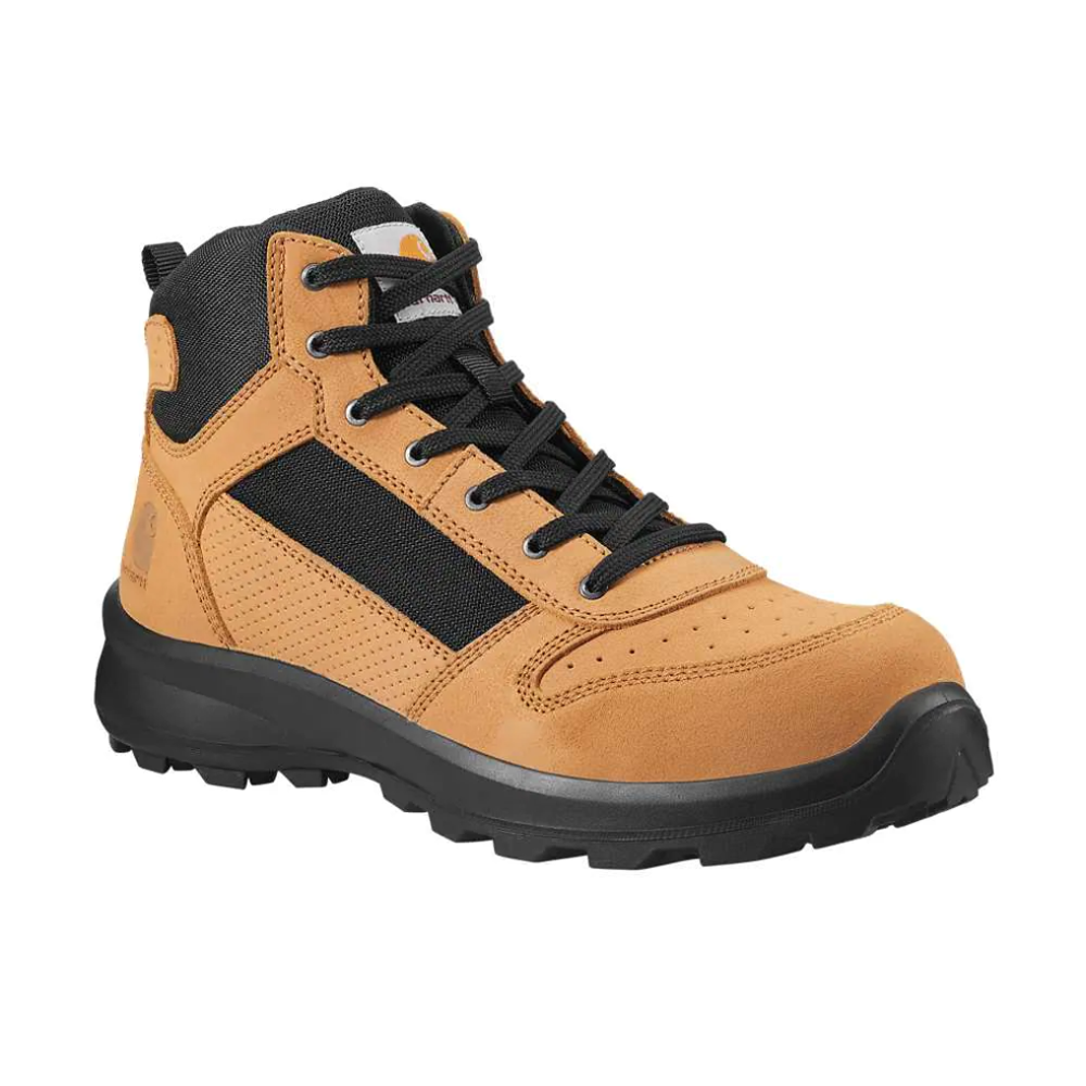 Carhartt F700919 Michigan Rugged Flex S1P Midcut Zip Safety Boot - Premium SAFETY BOOTS from Carhartt - Just £105.20! Shop now at workboots-online.co.uk