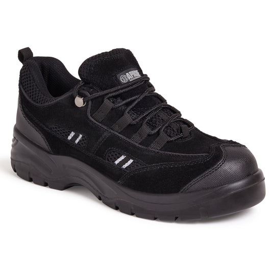 Apache AP302SM Leather Workwear Work Trainer Steel Toe Cap - Premium SAFETY TRAINERS from Apache - Just £34.85! Shop now at workboots-online.co.uk
