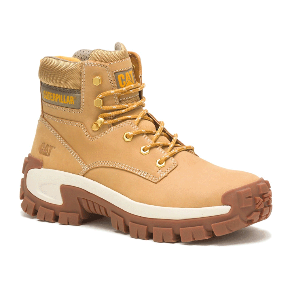 Caterpillar boots top steel toe cap
