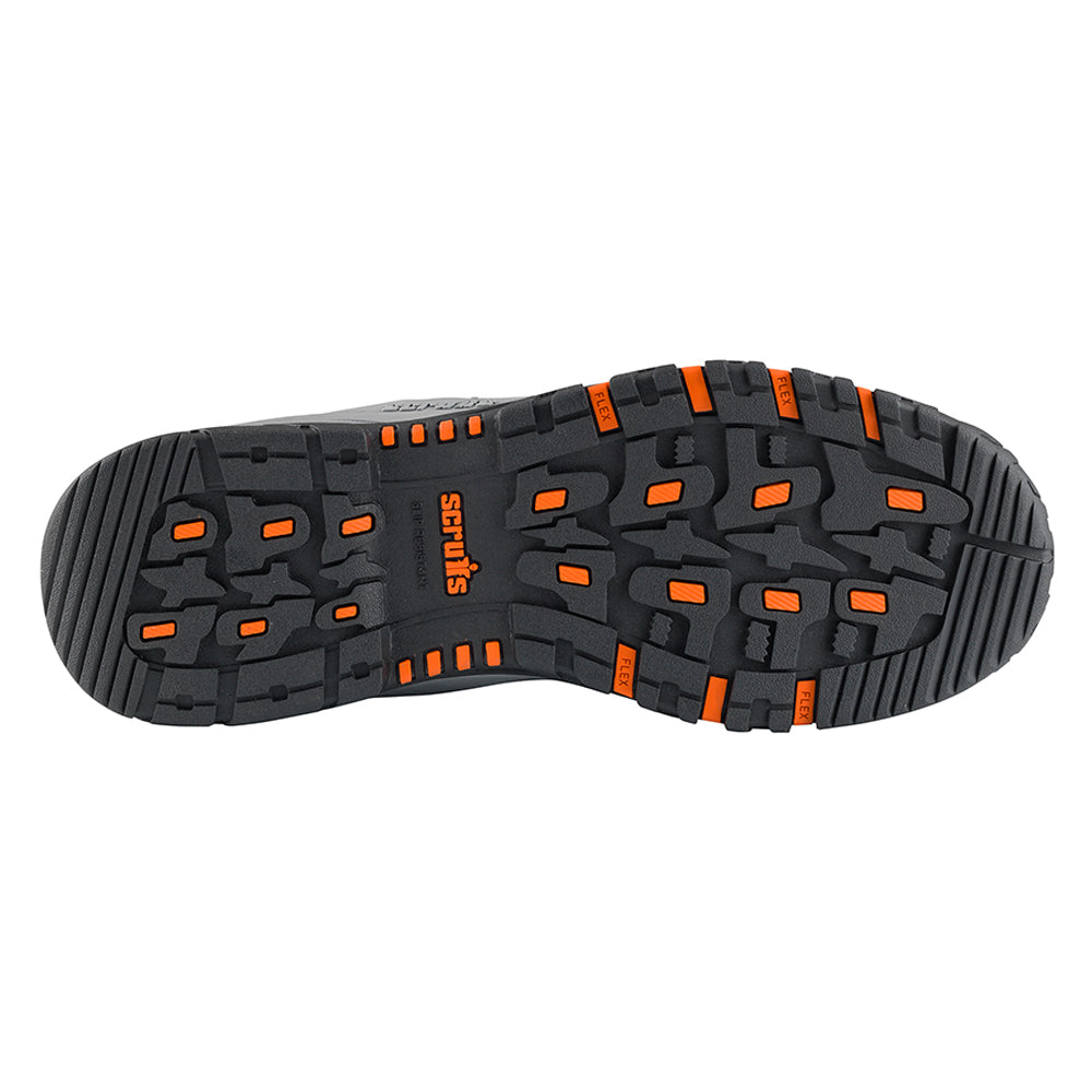 Scruffs Scarfell Black Leather Safety Work Boot S1P SRA - Premium SAFETY BOOTS from Scruffs - Just £49.99! Shop now at workboots-online.co.uk