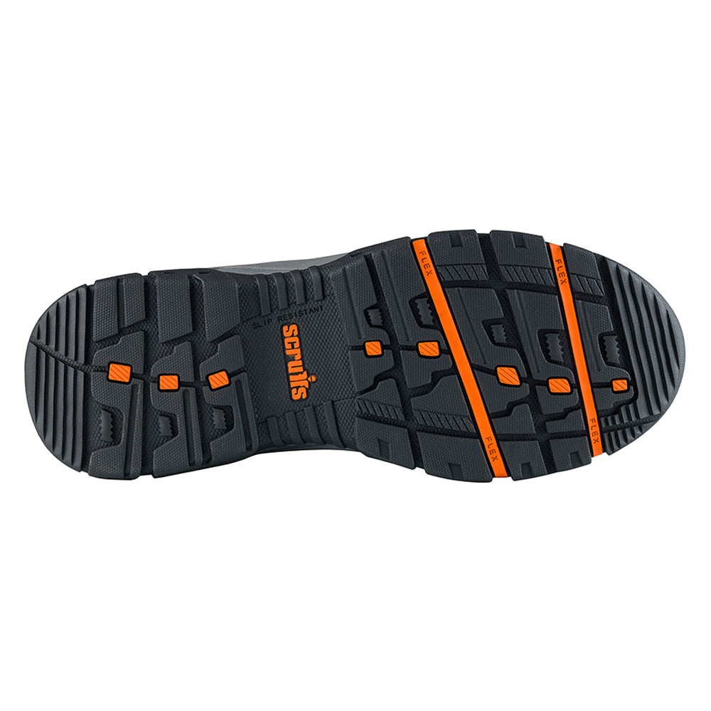 Scruffs Rafter Black Leather Safety Work Boots - Premium SAFETY BOOTS from Scruffs - Just £42.99! Shop now at workboots-online.co.uk
