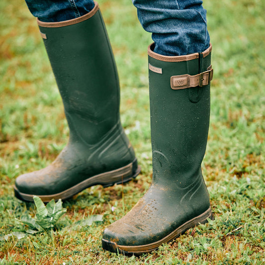 Ariat Burford Mens Waterproof Rubber Wellington Boot - Premium WELLINGTON BOOTS from Ariat - Just £144.95! Shop now at workboots-online.co.uk