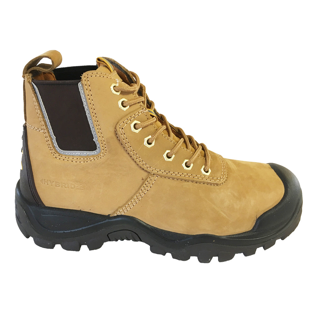 Buckler BHYB2 Anti-Scuff Safety Work Boots Brown Sizes 6-13 Mens Dealer Brown or Honey - Premium SAFETY BOOTS from Buckler - Just £49.99! Shop now at workboots-online.co.uk
