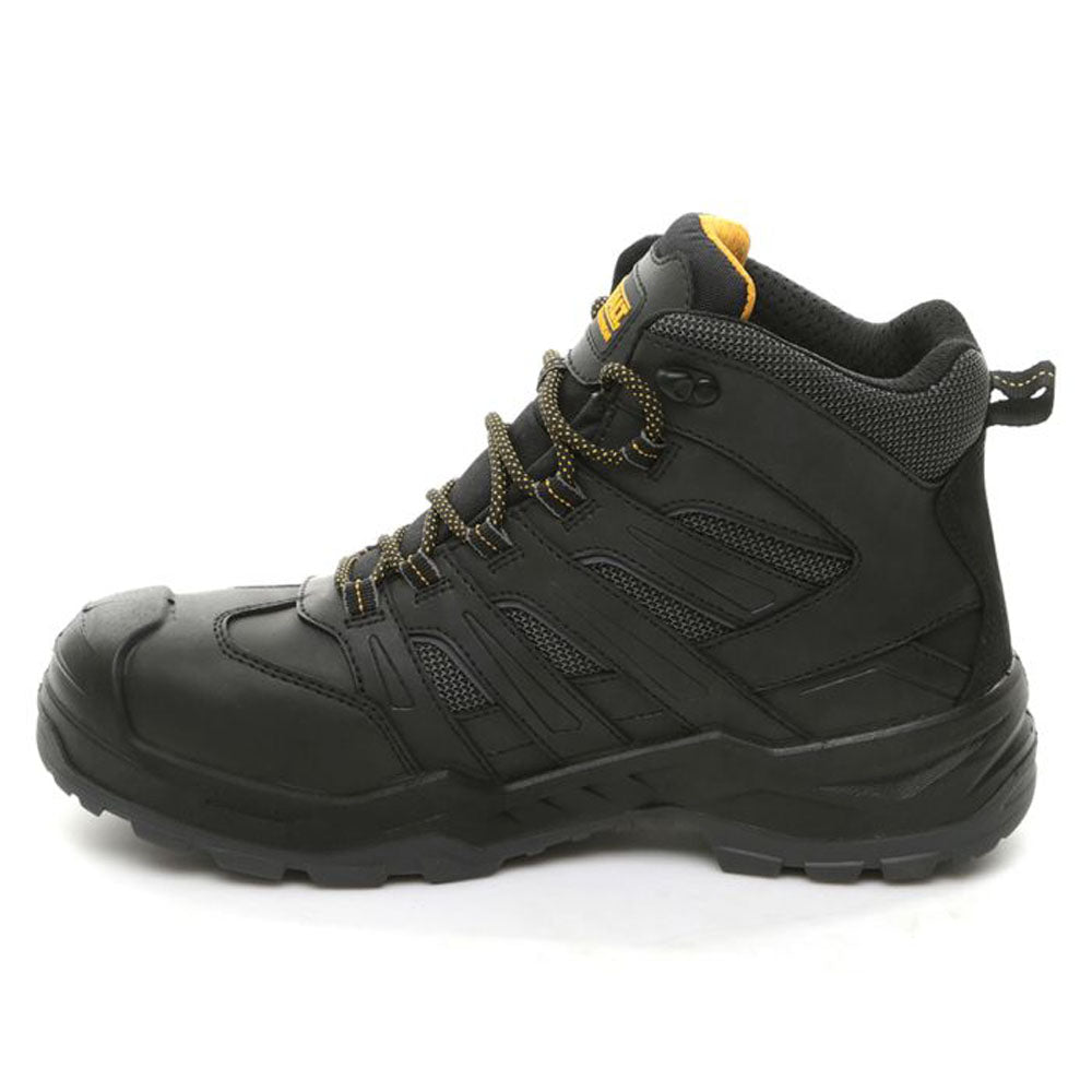 DeWalt Murray Waterproof Breathable Wide Fit Black Safety Work Boot - Premium SAFETY HIKER BOOTS from Dewalt - Just £64.99! Shop now at workboots-online.co.uk