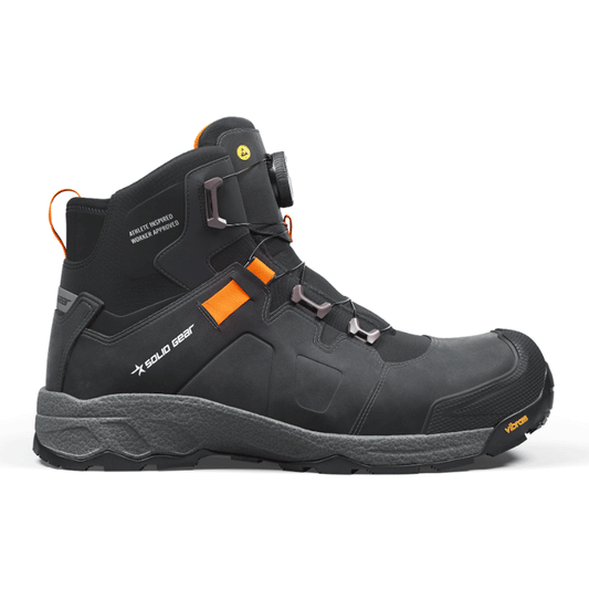 Solid Gear SG80014 Vapor 3 Mid Safety BOA Work Boots - Premium SAFETY BOOTS from SOLID GEAR - Just £147.95! Shop now at workboots-online.co.uk